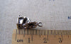 Accessories - 10 Pcs Antique Silver Old-Fashioned Phonograph Gramophone Charms 9x14mm A1647
