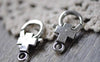Accessories - 10 Pcs Antiqued Silver Cross Lobster Clasps 16x28mm A7055