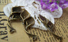 Accessories - 10 Pcs Calla Lily Pendants Antique Bronze  Flower Charms 14x37mm A346