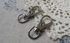 Accessories - 10 Pcs Chrome Color Lobster Swivel Clasps 11x31mm A6136