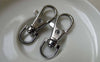 Accessories - 10 Pcs Chrome Color Lobster Swivel Clasps 14x38mm  A6119