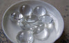 Accessories - 10 Pcs Crystal Glass Dome Round Cabochon Cameo 22mm A2166