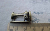 Accessories - 10 Pcs Of Antique Bronze 3D Sewing Machine Charms 12x16x26mm A7766
