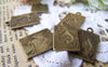 People, Profession & Hobby - 10 pcs Antique Bronze Ace of Spade Poker Card Charms A492
