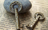 Keys & Locks - 10 pcs Antique Bronze Ancient Key Charms Pendants A203