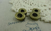 Number Beads - 10 pcs Antique Bronze Arabic Figure Number 8 Bracelet Beads A6062