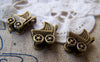 Accessories - 10 Pcs Of Antique Bronze Baby Stroller Carrier Charms 12x12mm A932