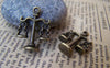 Accessories - 10 Pcs Of Antique Bronze Balance Scale Charms 17x22mm A2816
