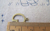 Accessories - 10 Pcs Of Antique Bronze Brass Alphabet Letter G Charms 10x15mm A2412