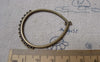 Accessories - 10 Pcs Of Antique Bronze Chandelier Earring Drops Pendants Charms  36x46mm A7104