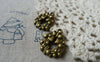 Accessories - 10 Pcs Of Antique Bronze Christmas Wreath Charms Pendants 17mm A5683