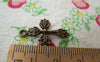 Accessories - 10 Pcs Of Antique Bronze Cross Charms 17x26mm A3917