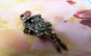 Accessories - 10 Pcs Of Antique Bronze Cuckoo Bird Clock Charms 13x28mm A242