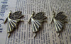 Accessories - 10 Pcs Of Antique Bronze Dancing Angel Fairy Charms Size 27x40mm A710