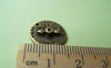 Accessories - 10 Pcs Of Antique Bronze Detector Round Charms 15mm A596