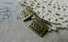 Accessories - 10 Pcs Of Antique Bronze Director Movie Clapperboard Charms 16mm A5691