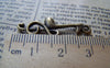 Accessories - 10 Pcs Of Antique Bronze Double Music Note Charms 11x32mm A1695