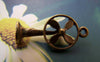 Accessories - 10 Pcs Of Antique Bronze Electric Fan Charms 12.5x26mm A3007