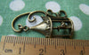 Accessories - 10 Pcs Of Antique Bronze Filigree Bird Cage Charms 20x34mm A2851