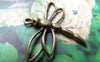 Accessories - 10 Pcs Of Antique Bronze Filigree Dragonfly Charms Pendants 27x33mm A1815