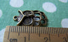 Accessories - 10 Pcs Of Antique Bronze Filigree Owl Connectors Charms 13x21mm A113