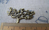 Accessories - 10 Pcs Of Antique Bronze Filigree Tree Connector Charms 20x30mm A1738