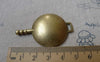 Accessories - 10 Pcs Of Antique Bronze Frying Pan Pendants Charms 30x48mm A7304