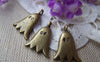 Accessories - 10 Pcs Of Antique Bronze Ghost Charms 9x15mm A708