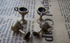 Accessories - 10 Pcs Of Antique Bronze Goblet Wine Cup Charms 9x14mm A3249