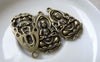 Accessories - 10 Pcs Of Antique Bronze Goddess Of Mercy Guanyin Buddha Charms Pendants 36mm A6576