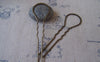 Accessories - 10 Pcs Of Antique Bronze Hairpin Hair Clips 30x105mm A4165