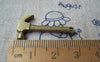 Accessories - 10 Pcs Of Antique Bronze Hammer Charms 16x30mm A1483