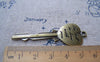 Accessories - 10 Pcs Of Antique Bronze Heart Key Charms Pendants Huge Size  20x57mm A183