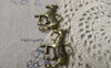 Accessories - 10 Pcs Of Antique Bronze Horse Charms 28x33mm A6753