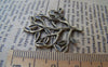 Accessories - 10 Pcs Of Antique Bronze Huge Tree Charms 32x33mm A437