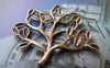 Accessories - 10 Pcs Of Antique Bronze Huge Tree Charms 32x33mm A437