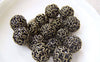 Accessories - 10 Pcs Of Antique Bronze Iron Round Wire Knots Beads 12mm A2698