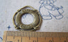 Accessories - 10 Pcs Of Antique Bronze Life Saving Life Ring Charms 22x24mm A4307