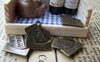 Accessories - 10 Pcs Of Antique Bronze Love Letter Mail Envelope Charms  16x18mm A2007