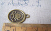 Accessories - 10 Pcs Of Antique Bronze Lovely Angel Boy Charms 18mm A4577