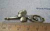 People, Profession & Hobby - 10 pcs Antique Bronze Ballerina Ballet Girl Dancer Charms 20x50mm A2955