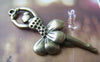 People, Profession & Hobby - 10 pcs Antique Bronze Ballerina Ballet Girl Dancer Charms 20x50mm A2955