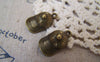 Accessories - 10 Pcs Of Antique Bronze Lovely Baseball Cap Hat Charms 10x18mm A5138