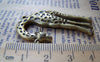 Accessories - 10 Pcs Of Antique Bronze Lovely Giraffe Pendants Charms 30x43mm A3794
