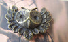 Accessories - 10 Pcs Of Antique Bronze Lovely Owl  Pendants 30x35mm A4682