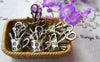 Accessories - 10 Pcs Of Antique Bronze Lovely Pen And Tool Pot Charms 12x19mm A3056
