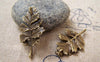 Accessories - 10 Pcs Of Antique Bronze Lovely Tree Pendants Charms Back Loop 18x31mm A391