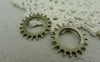 Accessories - 10 Pcs Of Antique Bronze Mechanical Watch Movement Gear Charms Pendants 22mm  A5883