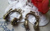 Accessories - 10 Pcs Of Antique Bronze Mini Headphone Charms 18x21mm A3878