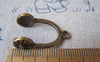 Accessories - 10 Pcs Of Antique Bronze Mini Headphone Charms 18x27mm A4243